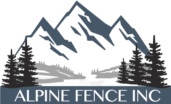 Alpine Fence Inc logo — Colorado mountain range